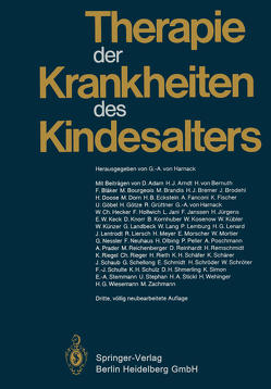 Therapie der Krankheiten des Kindesalters von Harnack,  Gustav-Adolf v.