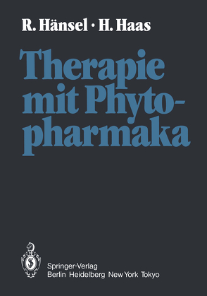 Therapie mit Phytopharmaka von Haas,  H., Hänsel,  R.