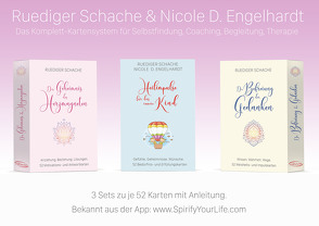 Therapiekarten-Set aus 3 x 52 Karten mit Anleitung von Engelhardt,  Nicole Diana, Schache,  Ruediger