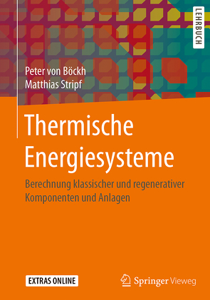 Thermische Energiesysteme von Stripf,  Matthias, von Böckh,  Peter