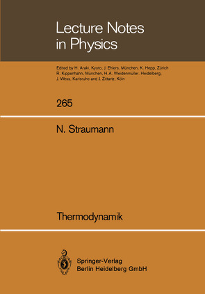 Thermodynamik von Straumann,  Norbert