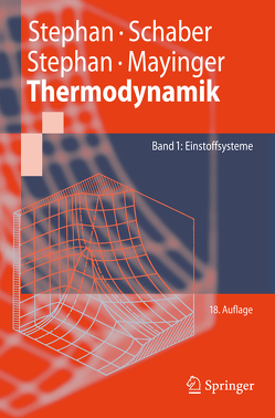 Thermodynamik von Mayinger,  Franz, Schaber,  Karlheinz, Stephan,  Karl, Stephan,  Peter