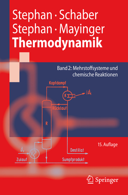 Thermodynamik – Grundlagen und technische Anwendungen von Mayinger,  Franz, Schaber,  Karlheinz, Stephan,  Karl, Stephan,  Peter