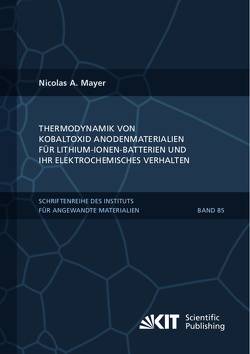 Thermodynamik von Kobaltoxid Anodenmaterialien für Lithium-Ionen-Batterien und ihr elektrochemisches Verhalten von Mayer,  Nicolas A.