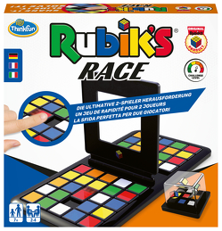 ThinkFun – 76399 – Rubik’s Race – Die Herausforderung für Fans des original Rubik’s Cubes, temporeiches Spiel für 2 Spieler, Denkspiel für Erwachsene und Kinder ab 7 Jahren