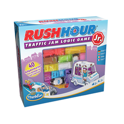 ThinkFun 76442 – Rush Hour Junior – Das bekannte Logikspiel für jüngere Kinder ab 5 Jahren. Das Stauspiel für Jungen und Mädchen.