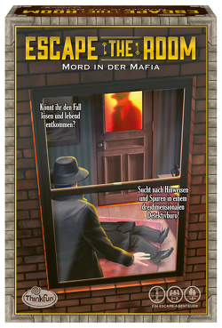 ThinkFun – 76535 – Escape the Room – Mord in der Mafia, könnt ihr den Fall lösen und lebend entkommen? Ein spannendes Escape-Spiel für zuhause.