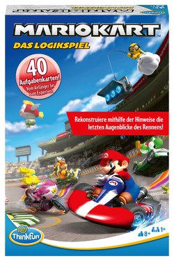 Thinkfun – 76536 – Mariokart – Das Logikspiel – Das rasante Kombinations- und Deduktionsspiel. Finde durch Logik heraus, wer das Rennen gewinnt!