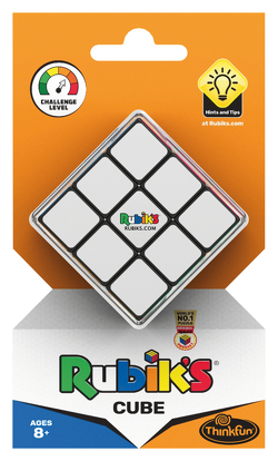 Thinkfun Rubik’s Cube, der original Zauberwürfel 3×3 von Rubik’s – Verbesserte, leichtgängigere Version, ideales Knobelspiel für Erwachsene und Kinder ab 8 Jahren