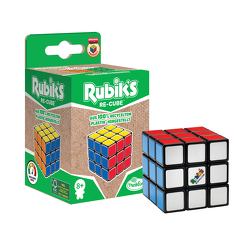 Thinkfun Rubik’s Re-Cube, der original Zauberwürfel 3×3 von Rubik’s in der nachhaltigeren Variante für Erwachsene und Kinder ab 8 Jahren