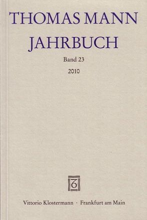 Thomas Mann Jahrbuch von Sprecher,  Thomas, Wimmer,  Ruprecht