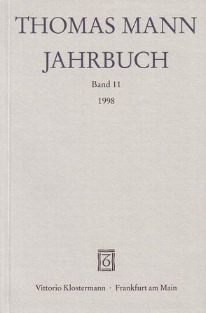 Thomas Mann Jahrbuch von Heftrich,  Eckhard, Sprecher,  Thomas, Wysling,  Hans