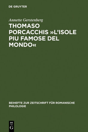 Thomaso Porcacchis »L’Isole piu famose del mondo« von Gerstenberg,  Annette