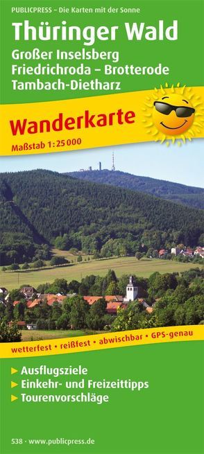 Thüringer Wald, Großer Inselsberg – Friedrichroda – Brotterode – Tambach-Dietharz