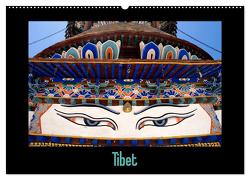 Tibet (Wandkalender 2024 DIN A2 quer), CALVENDO Monatskalender von ledieS,  Katja