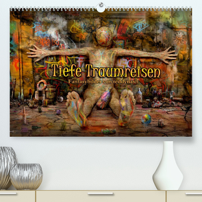 Tiefe Traumreisen (Premium, hochwertiger DIN A2 Wandkalender 2023, Kunstdruck in Hochglanz) von teddynash