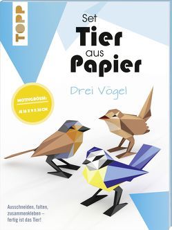 Tier aus Papier (Bastel-Set) – drei Vögel von Krämer,  Patrick