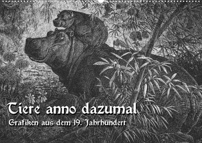 Tiere anno dazumal (Wandkalender 2023 DIN A2 quer) von Berg,  Martina