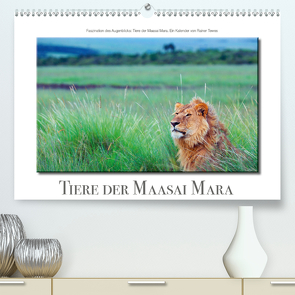 Tiere der Maasai Mara (Premium, hochwertiger DIN A2 Wandkalender 2021, Kunstdruck in Hochglanz) von Tewes,  Rainer