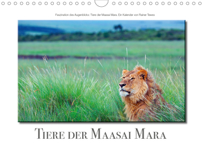 Tiere der Maasai Mara (Wandkalender 2021 DIN A4 quer) von Tewes,  Rainer