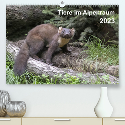 Tiere im Alpenraum (Premium, hochwertiger DIN A2 Wandkalender 2023, Kunstdruck in Hochglanz) von Christian Widdmann,  Uwe