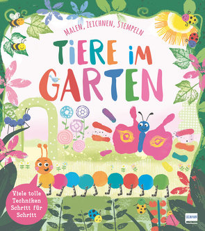 Tiere im Garten (Malbuch und Zeichenbuch für Kinder) von Daubney,  Kate, Peto,  Violet