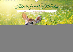 Tiere in freier Wildbahn by VogtArt (Wandkalender 2024 DIN A3 quer) von VogtArt