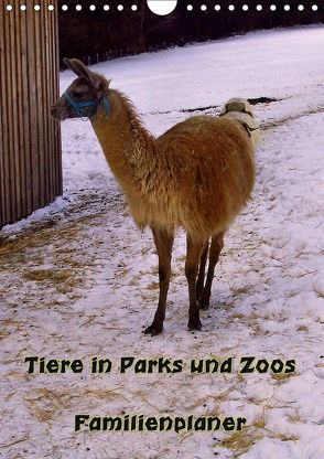 Tiere in Parks und Zoos – Familienplaner (Wandkalender 2018 DIN A4 hoch) von Schneller,  Helmut