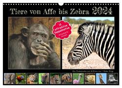 Tiere von Affe bis Zebra 2024 (Wandkalender 2024 DIN A3 quer), CALVENDO Monatskalender von Mirko Weigt,  Hamburg,  ©