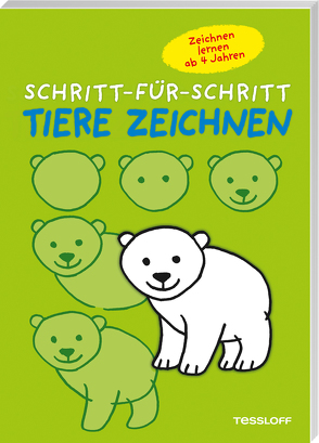 Tiere zeichnen Schritt-für-Schritt von Pautner,  Norbert