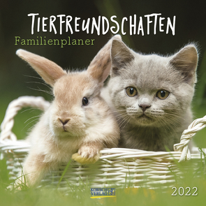 Tierfreundschaften – Familientimer 2022 von Korsch Verlag