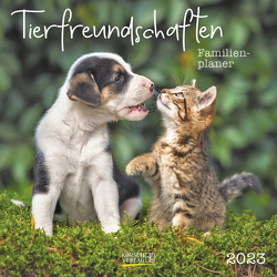 Tierfreundschaften – Familientimer 2023 von Korsch Verlag