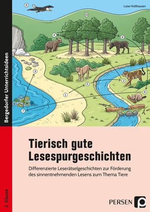 Tierisch gute Lesespurgeschichten von Holthausen,  Luise