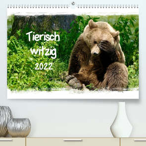 Tierisch witzig (Premium, hochwertiger DIN A2 Wandkalender 2022, Kunstdruck in Hochglanz) von / Kottal,  Elsner