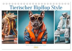 Tierischer HipHop Style (Tischkalender 2024 DIN A5 quer), CALVENDO Monatskalender von Gierok-Latniak,  Steffen