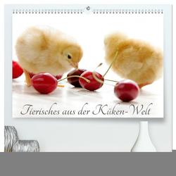 Tierisches aus der Küken-Welt (hochwertiger Premium Wandkalender 2024 DIN A2 quer), Kunstdruck in Hochglanz von Riedel,  Tanja