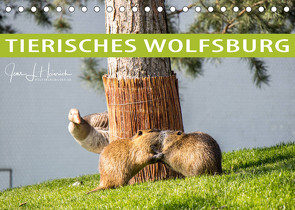 Tierisches Wolfsburg (Tischkalender 2023 DIN A5 quer) von L. Heinrich,  Jens