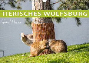 Tierisches Wolfsburg (Wandkalender 2023 DIN A3 quer) von L. Heinrich,  Jens