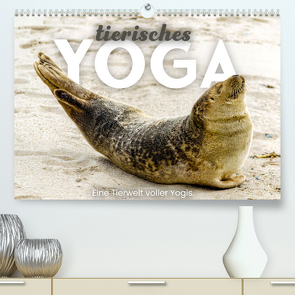 Tierisches Yoga – Eine Tierwelt voller Yogis. (Premium, hochwertiger DIN A2 Wandkalender 2023, Kunstdruck in Hochglanz) von SF