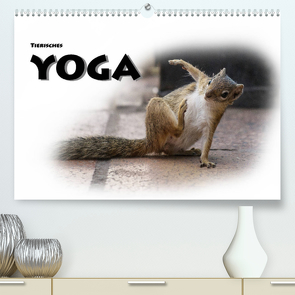 Tierisches Yoga (Premium, hochwertiger DIN A2 Wandkalender 2022, Kunstdruck in Hochglanz) von Styppa,  Robert