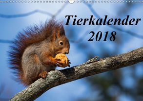 Tierkalender 2018 (Wandkalender 2018 DIN A3 quer) von Tschöpe,  Frank