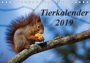 Tierkalender 2019 (Tischkalender 2019 DIN A5 quer) von Tschöpe,  Frank