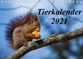 Tierkalender 2021 (Tischkalender 2021 DIN A5 quer) von Tschöpe,  Frank