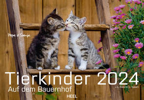 Tierkinder auf dem Bauernhof Kalender 2024 von KLEIN