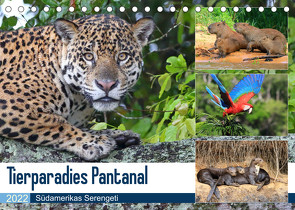 Tierparadies Pantanal (Tischkalender 2022 DIN A5 quer) von und Yvonne Herzog,  Michael