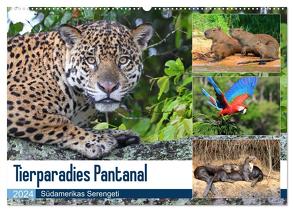 Tierparadies Pantanal (Wandkalender 2024 DIN A2 quer), CALVENDO Monatskalender von und Yvonne Herzog,  Michael