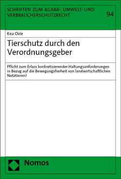 Tierschutz durch den Verordnungsgeber von Ovie,  Kea