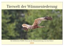 Tierwelt der Wümmeniederung (Wandkalender 2024 DIN A3 quer), CALVENDO Monatskalender von Siebert,  Jens