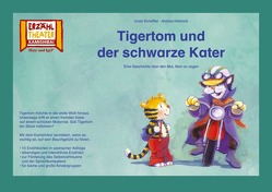 Tigertom und der schwarze Kater / Kamishibai Bildkarten von Hebrock,  Andrea, Scheffler,  Ursel
