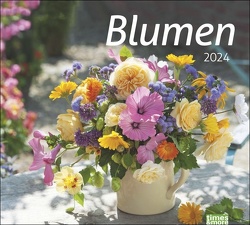times&more Blumen Bildkalender 2024